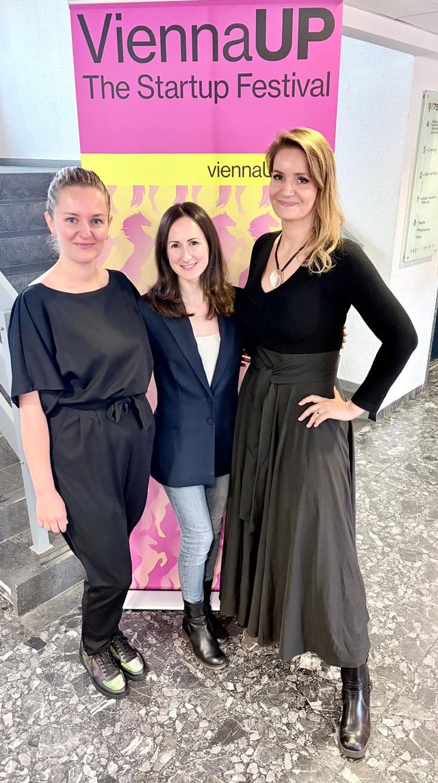The bloomnow team at the ViennaUP Startup Festival